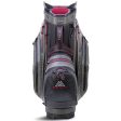 Big Max Dri Lite Tour Cart Bag - Black Charcoal Merlot Online now