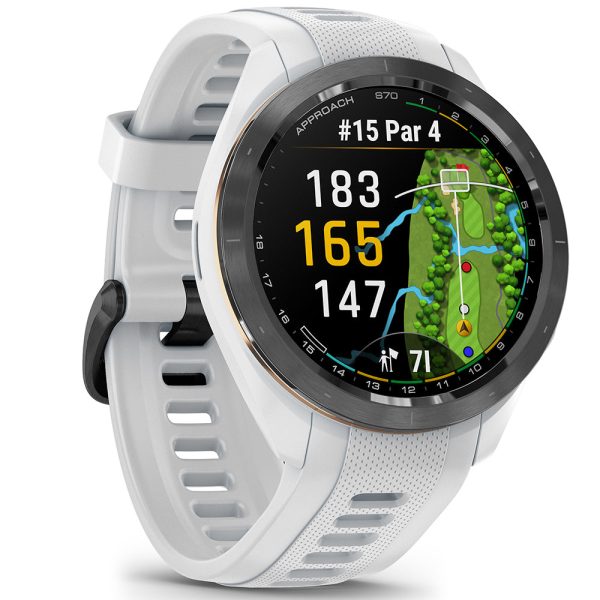 Garmin Approach S70 Golf GPS Smart Watch - White Sale