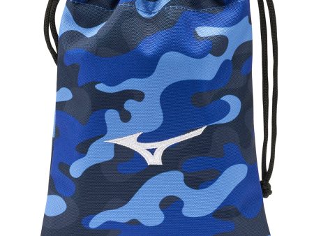 Mizuno RB Camo Drawstring Tote Bag - Blue Camo on Sale