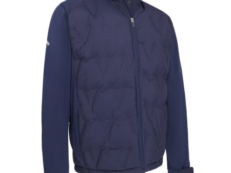 Callaway Chev Welded Quilted Jacket - Peacoat Cheap