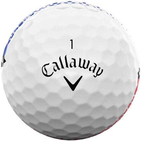 Callaway ERC Soft Triple Track 360 Fade Golf Ball - White - 12 Pack Fashion