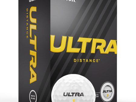 Wilson Ultra Distance Balls - 24 Pack - White Online Hot Sale