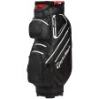 TaylorMade StormDry Cart Bag - Black White Red For Sale