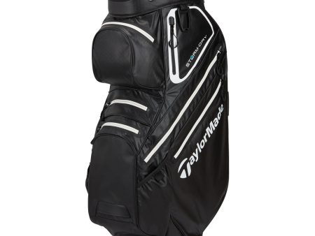 TaylorMade StormDry Cart Bag - Black White Red For Sale