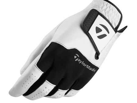 TaylorMade Stratus All Leather Glove - White For Sale