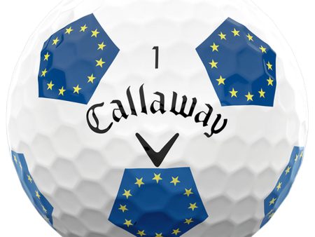 Callaway Chrome Soft Truvis - Ryder Cup EU Limited Edition Balls For Cheap