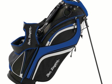 Ben Sayers Deluxe Stand Bag - Black Blue Online Hot Sale