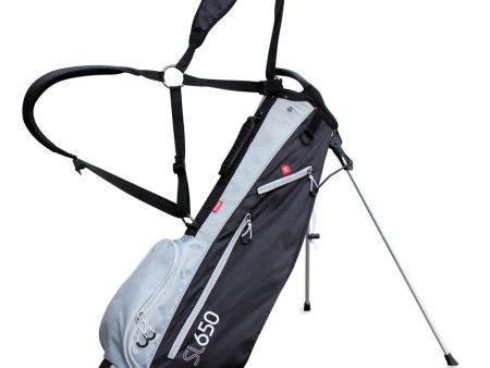 Masters SL650 SupaLite Stand Bag - Black Grey Cheap