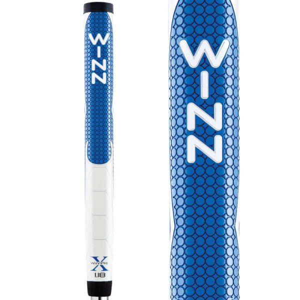 Winn Pro X 1.18 Putter Grip - Blue Grey Grips For Cheap