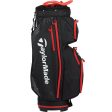 TaylorMade Pro Cart Bag - Black Red Sale