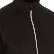 ProQuip Ladies Kristy Full Zip Pullover - Black Online Hot Sale