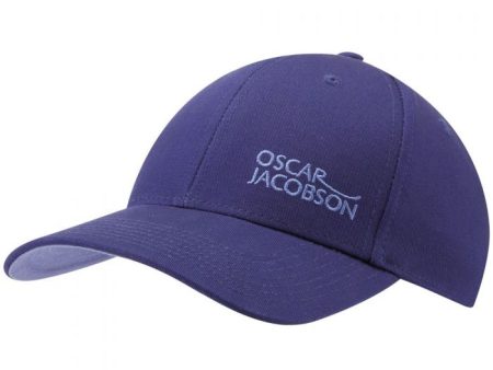 Oscar Jacobson Lewis Cap - Navy For Sale