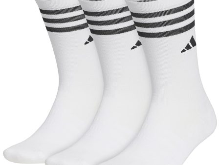 adidas Crew Socks (3 Pack) - White Fashion