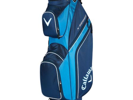 Callaway X Series Cart Bag - Navy Blue White Sale