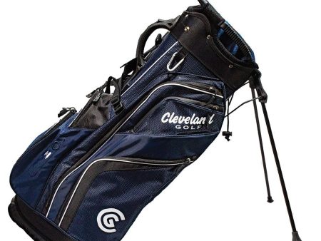 Cleveland Golf Saturday Stand Bag - Navy Black Online Sale