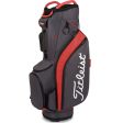 Titleist Cart 14 Lightweight Cart Bag - Graphite Island Red Black For Cheap