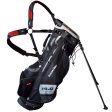 Power-Bilt TPX Hybrid 14-Way Divided Stand Bag - Black Red Supply