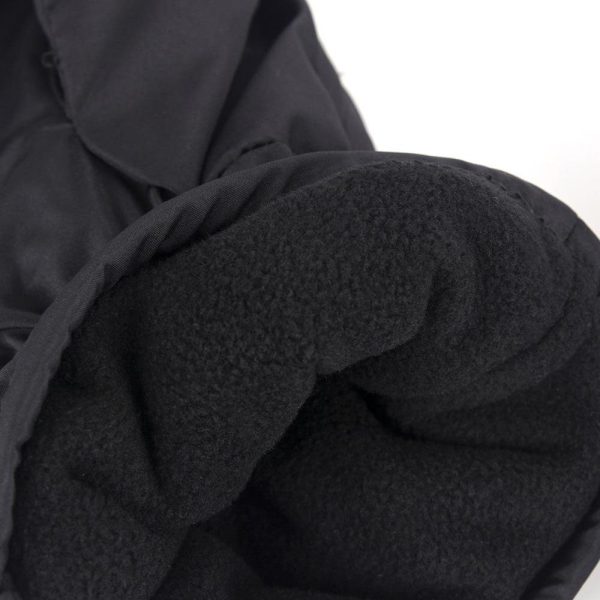 Island Green Fleece Lined Mitts - Black Hot on Sale