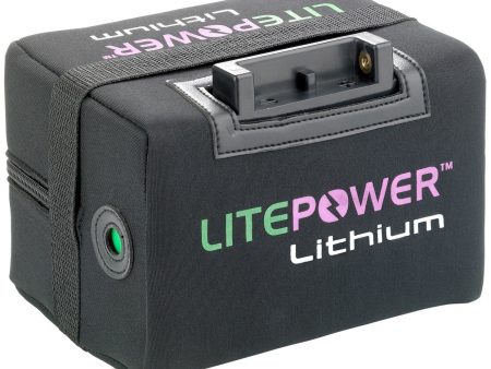 Motocaddy LitePower 22Ah 36 Hole Lithium Golf Battery & Charger Supply