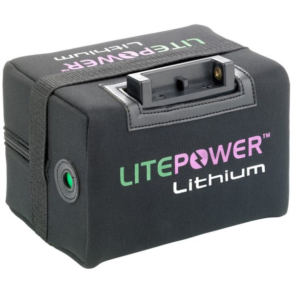 Motocaddy LitePower 22Ah 36 Hole Lithium Golf Battery & Charger Supply