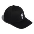 adidas Bold Stripe Cap - Black For Discount