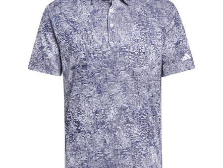 adidas Aerial Jacquard Polo Shirt - Grey Three Hot on Sale