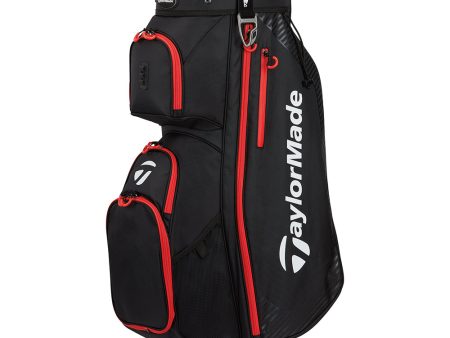 TaylorMade Pro Cart Bag - Black Red Sale