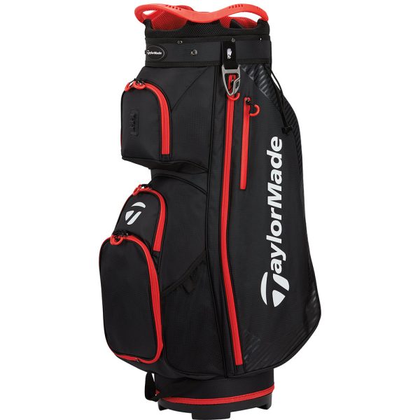 TaylorMade Pro Cart Bag - Black Red Sale