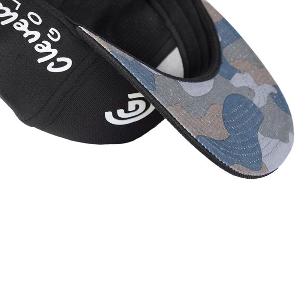 Cleveland CG Flatbill Camo Cap - Black Fashion