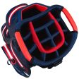 TaylorMade Storm-Dry Waterproof Cart Bag - Navy Red Online