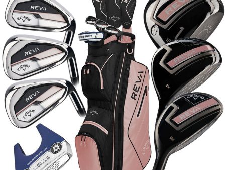 Callaway REVA Ladies 8-Piece Package Set - Rose Gold Online Hot Sale