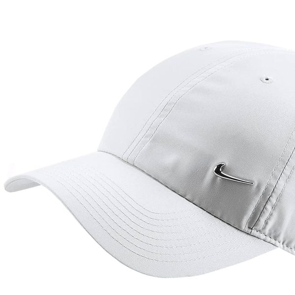 Nike Heritage 86 Cap  - White Metallic Silver Online