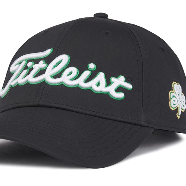 Titleist Players Performance Shamrock Edition Cap - Black Green For Discount