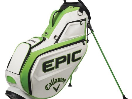 Callaway Epic Speed Staff Stand Bag - White Green Black Online Sale