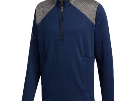 adidas COLD.RDY 1 4 Zip Long Sleeved Pullover - Collegiate Navy Online Hot Sale