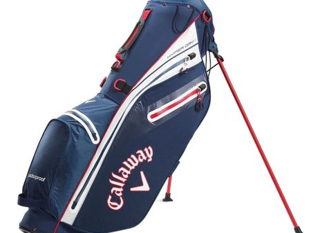 Callaway Hyper Dry C Stand Bag - Navy White Fashion