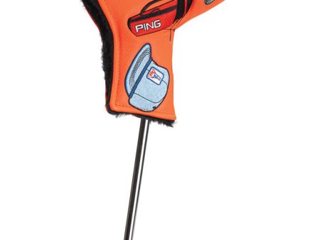 Ping Decal Blade Putter Headcover - Orange For Discount