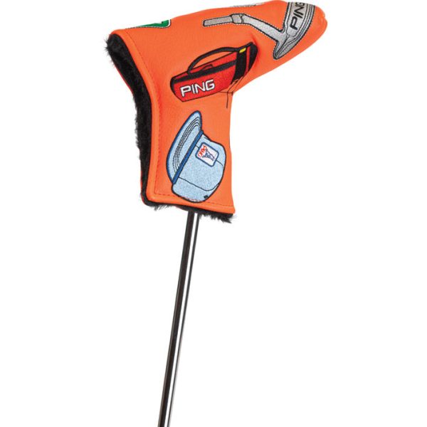 Ping Decal Blade Putter Headcover - Orange For Discount