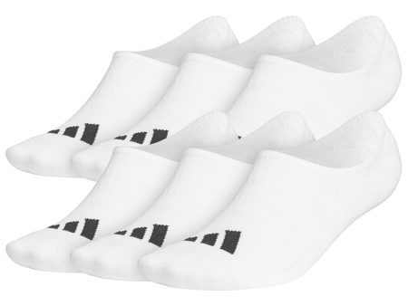 adidas No Show Socks (6 Pack) - White Online now