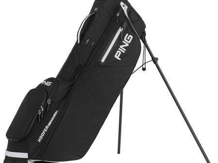 Ping Hoofer Craz-E Lite Stand Bag - Black Platinum Discount