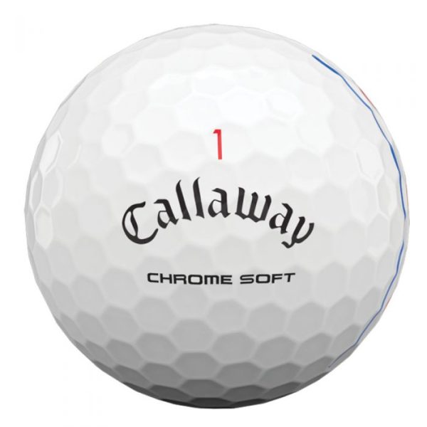 Callaway Chrome Soft Triple Track Golf Balls - White - 12 Pack Online now