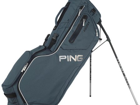 Ping Hoofer Stand Bag - Slate White Black For Sale