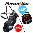 Power-Bilt TPX Hybrid 14-Way Divided Stand Bag - Black Red Supply