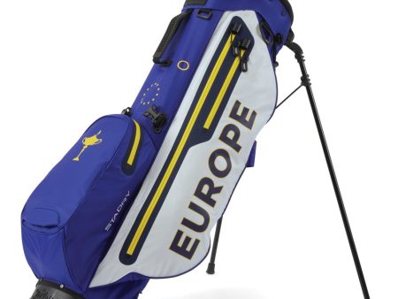 Titleist Ryder Cup Team Europe Players 4+ StaDry Stand Bag - Royal White Hot on Sale