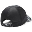 Under Armour Iso-chill Driver Mesh Adjustable Cap - Black White Fashion