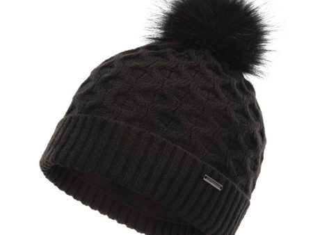 Ping Ladies Classic Knit Golf Hat - Black Online