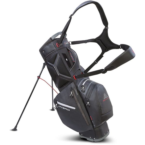 Big Max Dri Lite Hybrid 2 Stand Bag - Black Supply