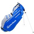 TaylorMade FlexTech Waterproof Stand Bag - Royal Silver For Sale