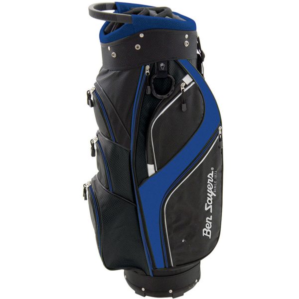 Ben Sayers Deluxe Cart Bag - Black Blue Online Hot Sale