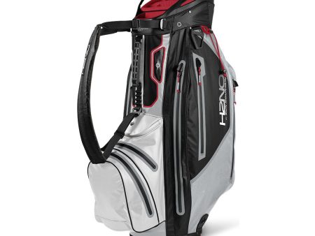 Sun Mountain H2NO ELITE Waterproof Cart Bag - Black Cadet White Red Sale